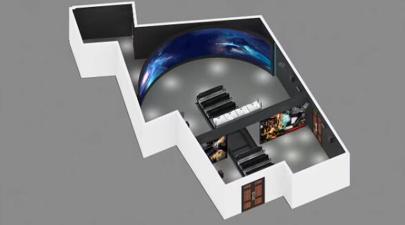 球幕影院设备的控制系统和座椅设计